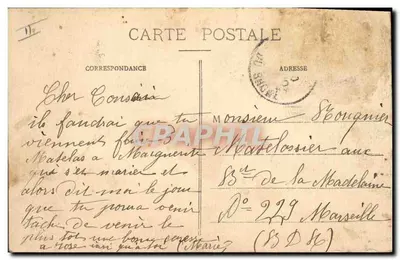 Belfort - Paleis van Justitie — speciale editie van de Galeries Modernes, n°6 — Achterkant