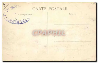 Cruzador "Bouvet" — Marinha Nacional — 1914-1916 — Verso