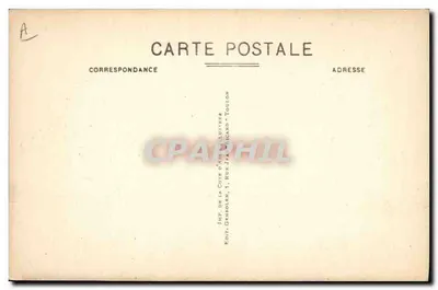 Bretanha — Cuirassado de 1º rang 25.000 toneladas — Édit. de la Côte d'Azur, Toulon — Verso