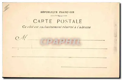 Le Bouvines — Navio de guerra francês — Photo-ateliers Baudouin Marselha — Verso