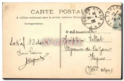 Bouvines — Navio blindado Guarda-costas — Coleção A Couturier — Verso