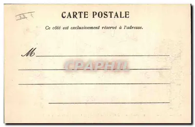 Boulogne-sur-Mer — Jardim da Subprefeitura e Busto de Henri II — R.P. n°1058 — Verso