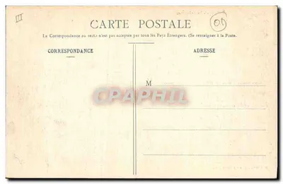 Bourg - Prefektura — B. Ferrand, wydawca w Bourg (Ain) — Rewers