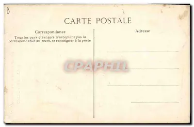 Kostiumy bretońskie — Właściciel okolic Quimper — E.D. n°317 — Rewers