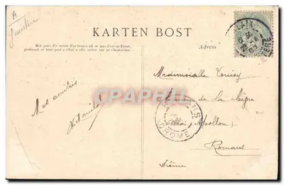 Żony z QUIMPER — kolekcja YELLAND, nr 1042 — Rewers