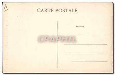Młoda kobieta z Cap — Region Audierne i Pointe du Cap — kolekcja Villans, Quimper — Rewers