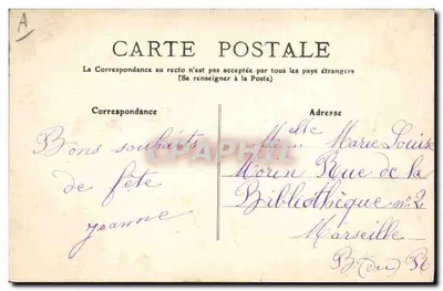 Z Quimperlé do Pont-Aven — A. Dudos, Nantes, nr 899 — Rewers