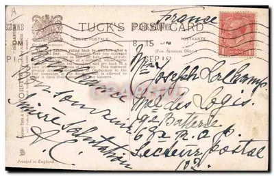 21º Lancers — Retirando uma Pedra do Pé — Henry Payne — Verso