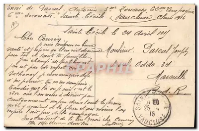 Zouaves em Marcha — Nossas Tropas em Campanha — Titanin, N°5 — Verso