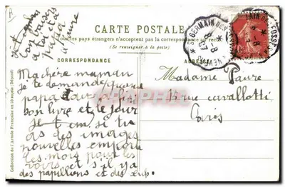 Oficial de Infantaria de Linha — A. Faim de Rosa, n°34 — Verso
