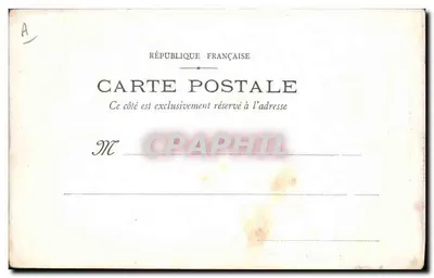 Chasseurs à Pied — Nasze żołnierze — A. W. Saint-Dié nr 164 Zarejestrowane — Rewers