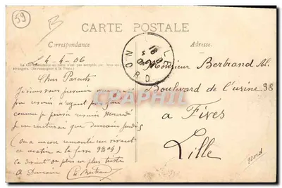 Minero y Recuperador de carbón en una pequeña mina — J. Quentin, Arras — Dipozé — n°10 — Reverso