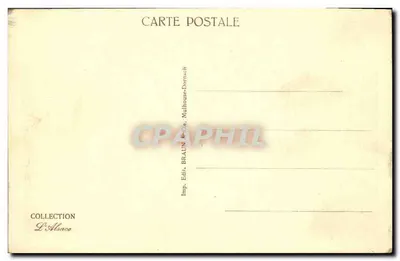Ribeauvillé — Zamek St-Ulrich — wydawca Braun & Cie, Mulhouse-Dornach — Rewers