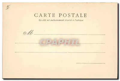 Zamek Bonnétable — Huchette, wyd., Paryż — fot. Wyd. L. — Rewers