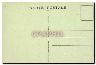 Champlitte — O Castelo e a Torre Antiga Antes do Incêndio — Editor C. Lardier — Verso