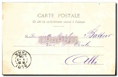 La Giornata di Suzette — serie 5 — Phototype A. Benneret & Cie, Nancy — Verso
