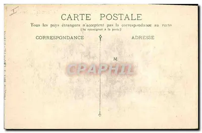Bordeaux — O Palácio de Justiça — B.L. — Verso