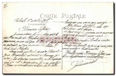 Blois — O Palácio de Justiça — Editor desconhecido, n° 100 — Verso