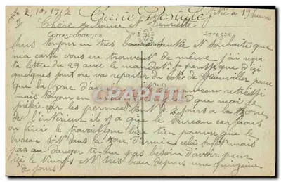 Beauvais — Pałac Sądowy i Wieże (XIV wiek) — L.L. n° 174 — Rewers