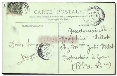 Bordeaux — O Palácio de Justiça — LL. — Verso