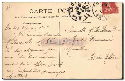 Bouvines — Stalen kruiser — Collectie Couturier — Achterkant