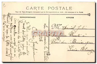 Croiseur cuirassé Bruix — Marine Militaire Française — éditeur imprimeur non visible — Reverso