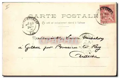 Le Brennus tijdens de proeven — Uitgave Levet et C° — Achterkant