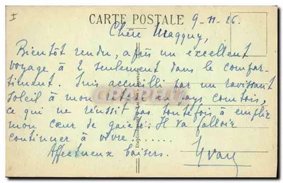 Besançon-les-Bains — Prefektura (Fronton na Parku) — C.L.E. n°181 — Rewers