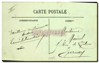 Chalons-sur-Marne — Prefektura — LL. — Wydawca LL, nr 60 — Rewers