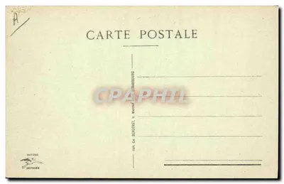 Colmar — Budynek Prefektury — wydawca Ch. Bergeret, Strasbourg, nr 6 — Rewers