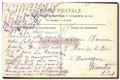 Pontivy — A mãe e a criança — A.G. 17 — Verso