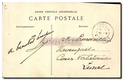 Jovem Mulher de Quimper — Coleção VILLARER — n° 4034 — Verso