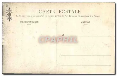 Młoda kobieta z Rosponden — Czapki bretońskie — kolekcja E. Hamonic, n° 1049 — Rewers