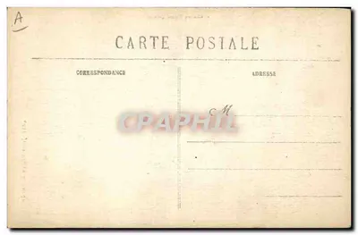 Jeane Homme de Scaër — Portret w tradycyjnym stroju — kolekcja Villard, Quimper — Rewers