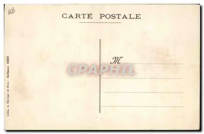 Cazaux-City — caricatura militar com anjo armado — L’Impresario, n° X — Verso