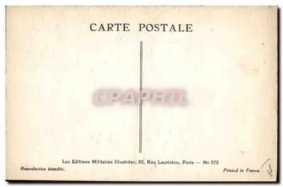 Artilleria de Campo — ilustração militar — Maum Touggan, n° 372 — Verso