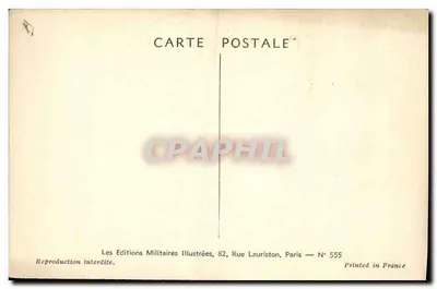 Exército Britânico — Oficiais Gerais — Uniforme de Campanha — Mauric Foujguint 1940 — Verso
