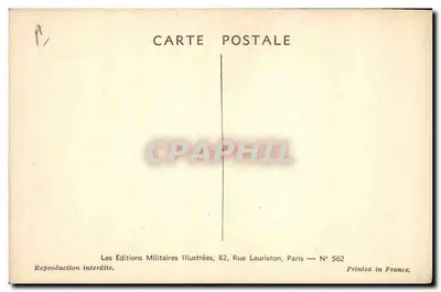 Exército Britânico - Coldstream Guard - Tambor-Major e Músicos (Vestimenta Formal) — Marie-François Saint-Agnès, editor N° 562 — Verso