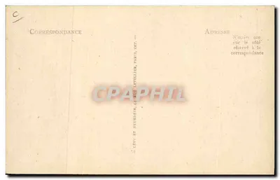 Comissão das Telhas de Angers — Fabricação dos Repartons — Antigas Ch. & G. Larivière — Verso