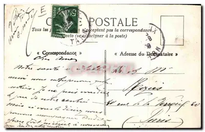 Minas de Carmaux — Carreira de recheio da Grillatié — Editor desconhecido, n°7 — Verso