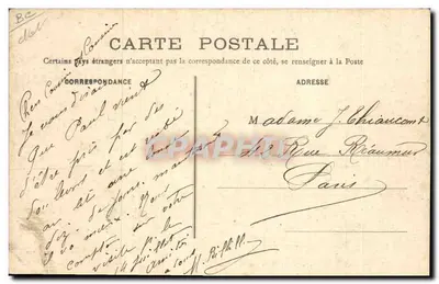Montceaux — Carrières A da Sociedade Anônima dos Areias de Moldagem de Paris — Vve Mason, editor — Verso