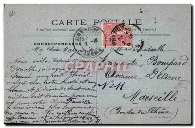 Kwiat miodowca — Miłość — wydawca A. H. Dépôt — Rewers
