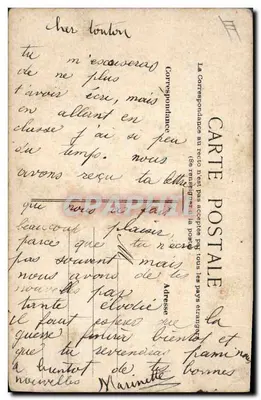 Campanas de La Vicloire — ilustración de campanas y hiedra — editor no visible — Reverso