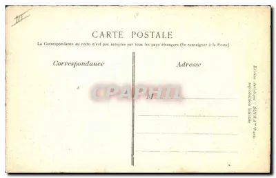 Château de Frazé — Normandie — Extrait des Monuments de France par A. de Laborde, dessin de Cassas, éd. Supra Paris — Rewers