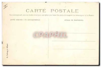 Okolice FORMERIE — Le Vallabonnet — G. Lelong w Albert — Rewers