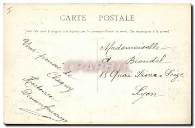 Zamek LarochePot, blisko Nolay — Kolekcja Zamek Burgundii, Fototypia Burgundii — n°7 — Rewers