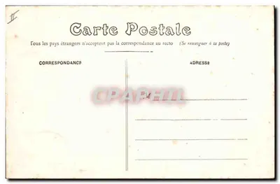 Zamek Montigny — Front wschodni — Wydawca: Lanzaçodat, Châteaudun — Rewers