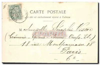 Zamek Mouron — La Charité-sur-Loire — Ch. Marchand, lit. J.C. — Rewers