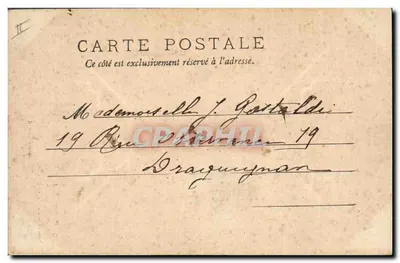 Toulon — La Ragas (bron van het water van de stad) — Uitgever: Cliche Girardi — Achterkant