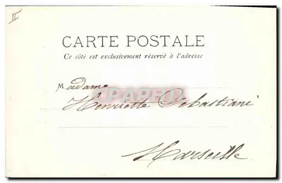 Dauphiné — Entrada das Grutas da Balme — Papeterie des Alpes Eug. Robert, Grenoble — Verso